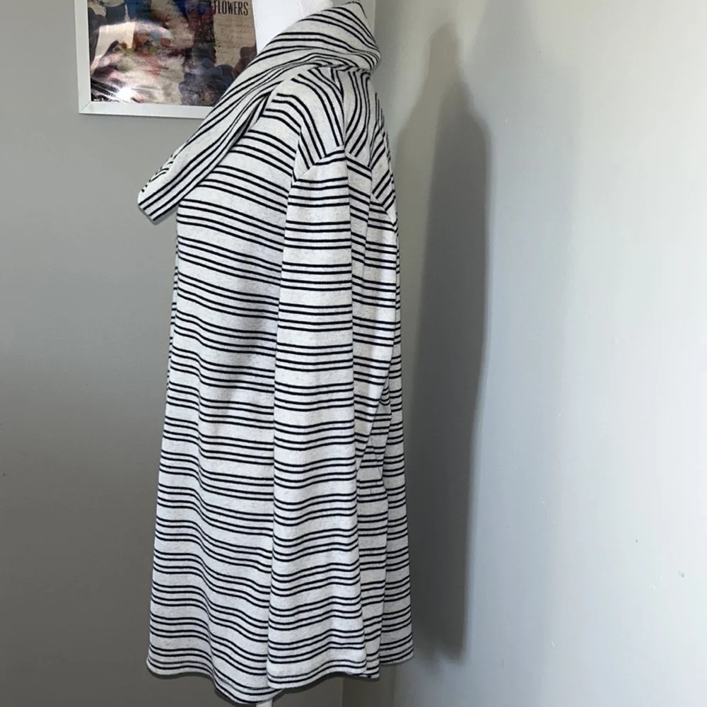 T by Talbots Striped Cowl Neck Top Size 2X - Picture 5 of 10